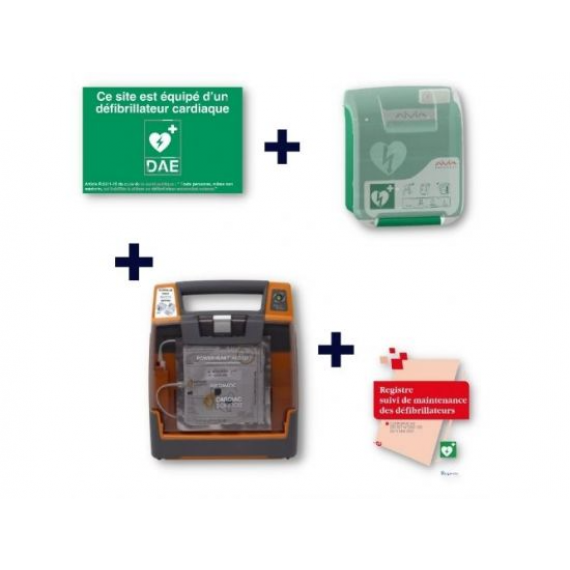 Pack intérieur - Défibrillateur G3 Elite + Aivia In alarme