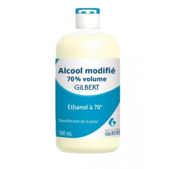 FLACON D'ALCOOL ISOPROPYLIQUE 70% 1 L