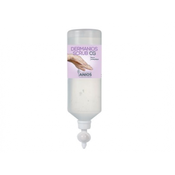 Savon antiseptique Dermanios Scrub Airless - Flacon 1 litre