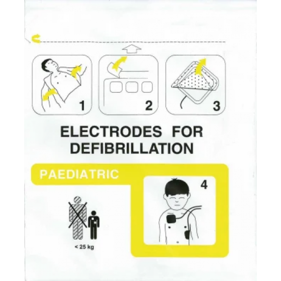 Électrodes Enfant FRED PA-1 SCHILLER