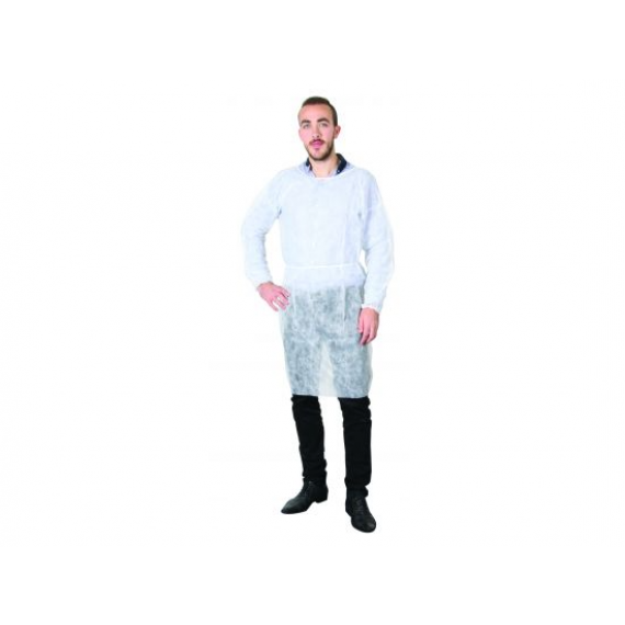 Blouse jetable médicale pour visiteur - Sachet de 10