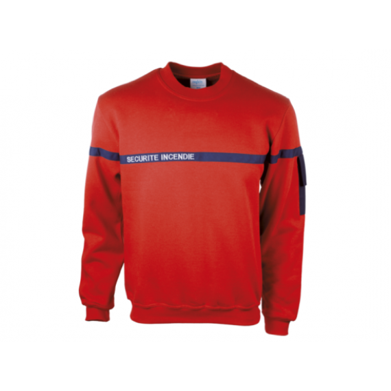 Pull Sécurité Incendie - Rouge
