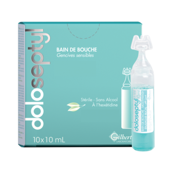 DOLOSEPTYL BAIN DE BOUCHE 10 ML