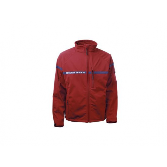 Veste Softshell Sécurité Incendie - Bordeaux
