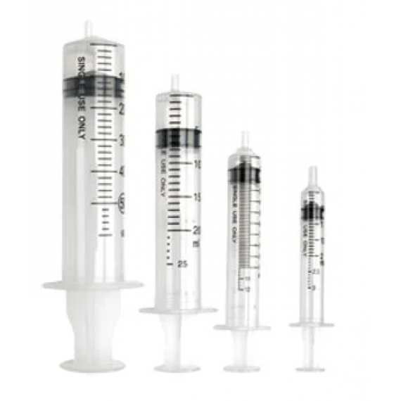 SERINGUE 3 PIÈCES LUER 3 ML PAR BOÎTE DE 100