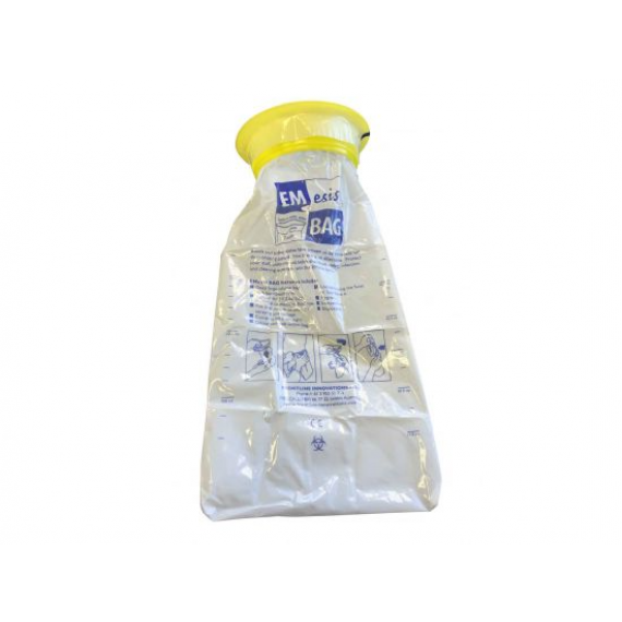 Sac vomitoire contenance 1500ml en plastique recyclé - 50 sacs