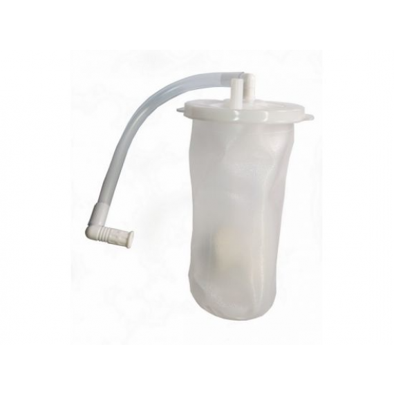 Poche à usage unique 1 L pour aspirateur mucosité électrique