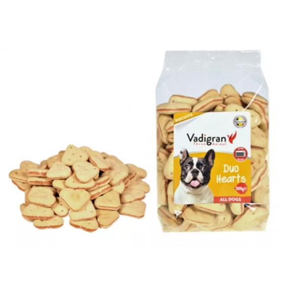 Biscuits Duo Hearts 500 g - Vadigran