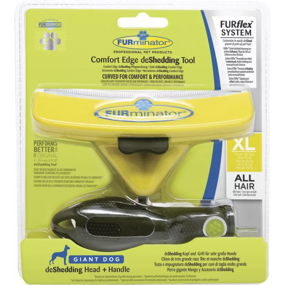 Brosse chien plus de 40 kg XL Furflex - Furminator