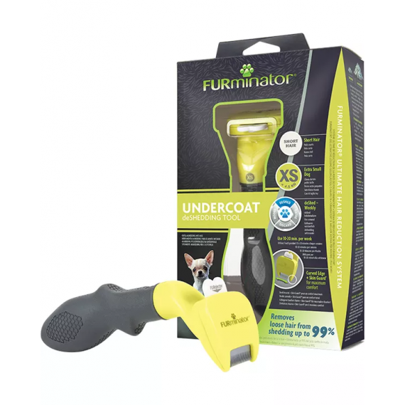 Brosse chien XS poils courts Undercoat deShedding - Furminator