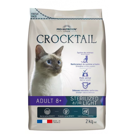 Crocktail Adult 8+ Sterilisé/Light - Flatazor