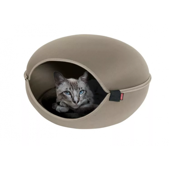 Dôme pour chat Louna taupe - Zolux