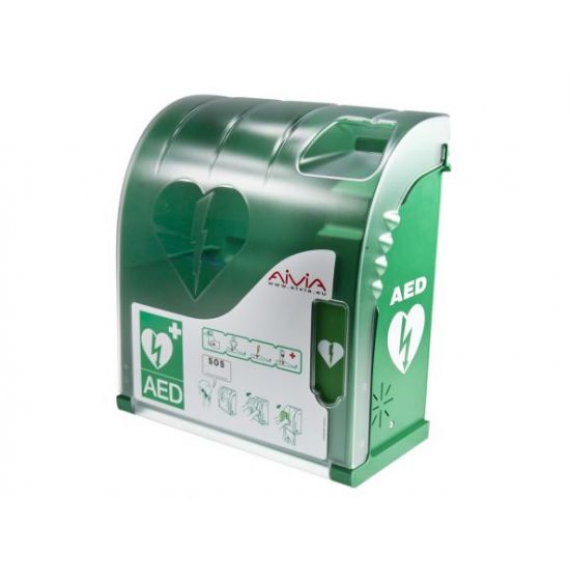Armoire défibrillateur d'extérieur Aivia 200 W connectée