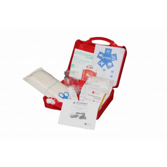 Trousse de secours Taxi conventionné VTC - Remplie