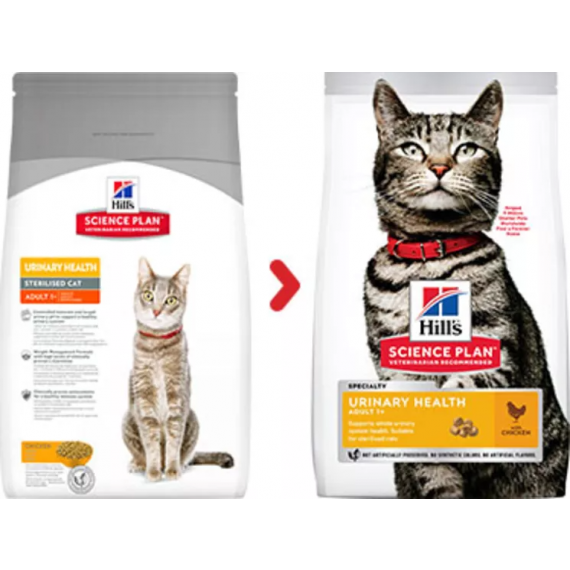 Feline Adult Urinary Health au poulet - Hill's Science Plan