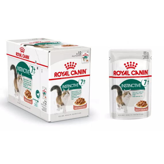 Feline Nutrition Instinctive +7 "en sauce" - Royal Canin