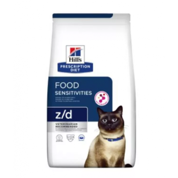 Food Sensitivities Feline Z/D AB+ pour chat - Hill's Prescription Diet