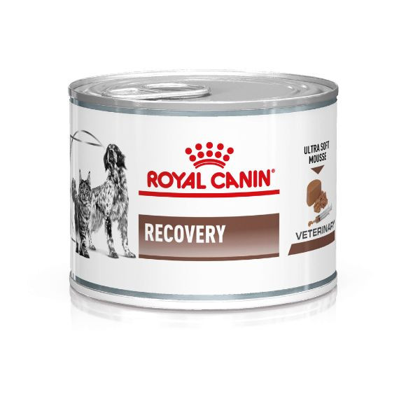 Royal Canin Vdiet Dog/Cat Recovery - 12 x 195 g- Royal Canin Veterinay Diet