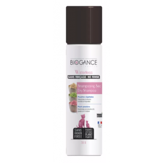 Shampoing Sec "Waterless Chat" 300 ml - Biogance