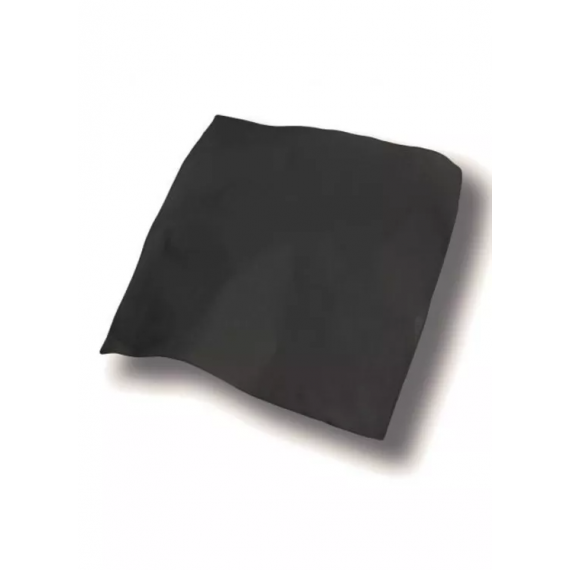 Bandana noir avec sticker personnalisable