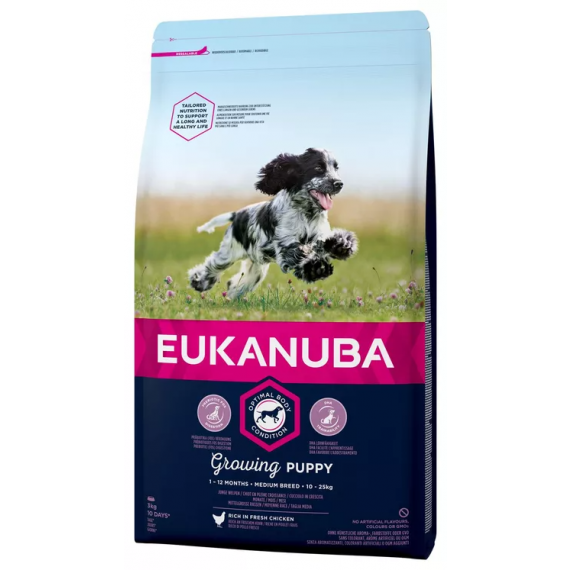 Chiot de moyenne race - Eukanuba