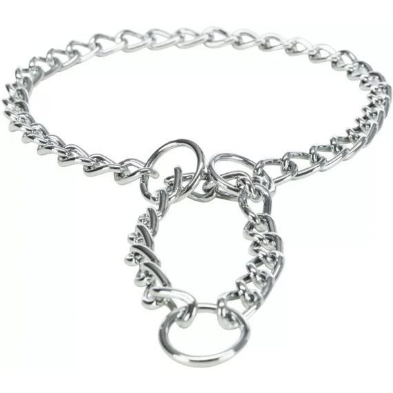 Collier d'arrêt en chaîne simple rang - Trixie