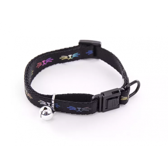 Collier pour chat "Frimousse" noir - Martin Sellier