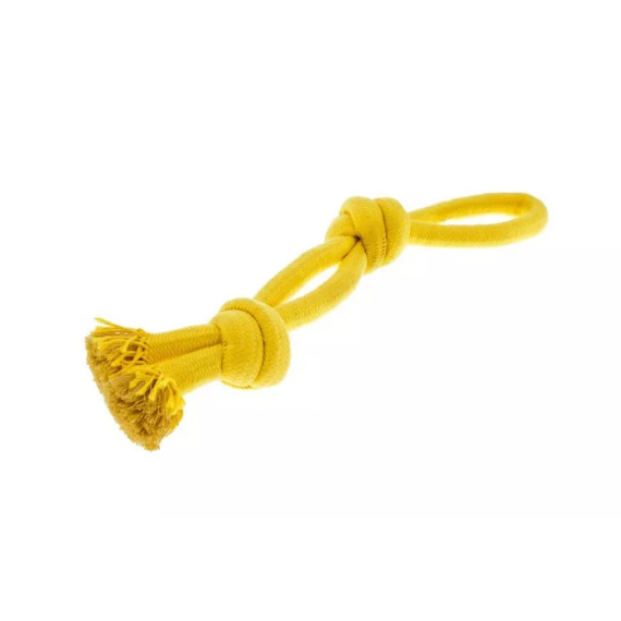 Corde à 2 nœuds jaune - Ferribiella