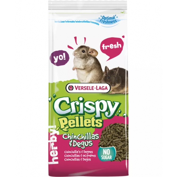 Crispy Pellets Chinchillas & Degus (1 kg) - Versele Laga