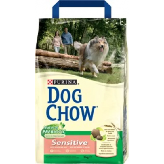 Dog Chow "Sensitive" au saumon 15 kg - Purina