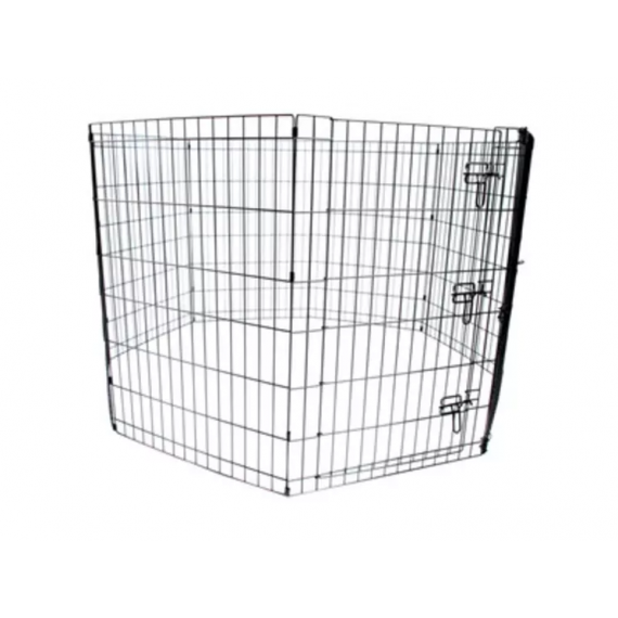 Enclos pliant avec porte pour chiots - M-Pets