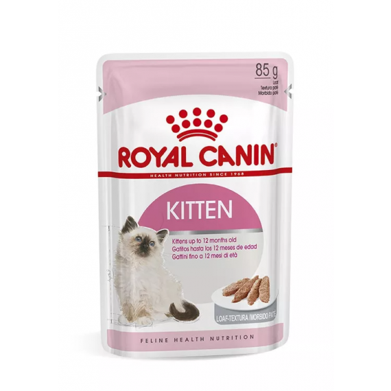 Feline Nutrition Kitten Mousse 12x85 g - Royal Canin