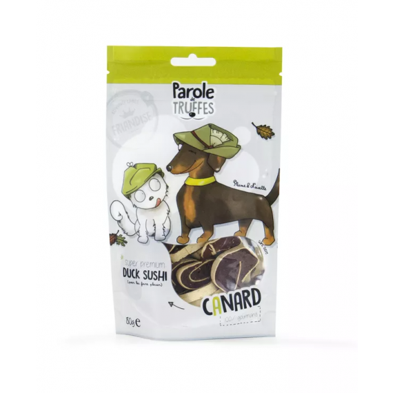 Friandises Duck Sushi 80 g - Parole de Truffes