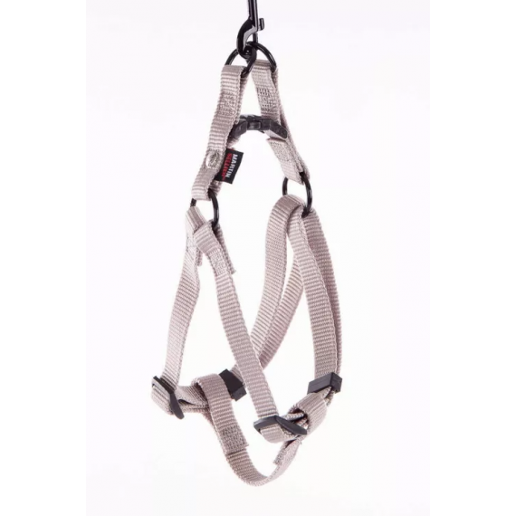 Harnais baudrier en nylon gris - Martin Sellier