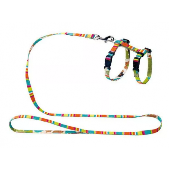 Harnais chat "Bunt" en nylon - Hunter