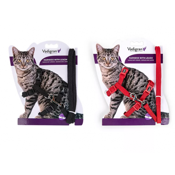 Harnais + laisse pour chat "Classic" - Vadigran