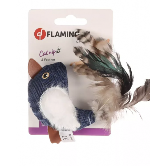 Jouet Jeany Oiseau pour chat - Flamingo