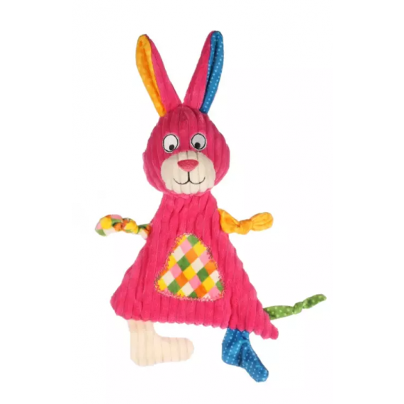 Jouet Kareau Lapin Rose - Flamingo