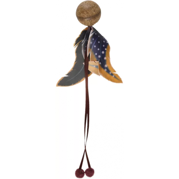 Jouet pour chat "Jungle" avec herbe compressée - Flamingo Pet Products