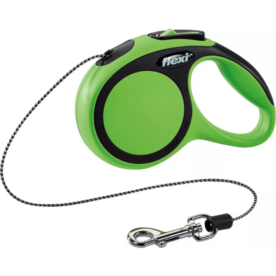 Laisse corde "New Comfort" vert - Flexi