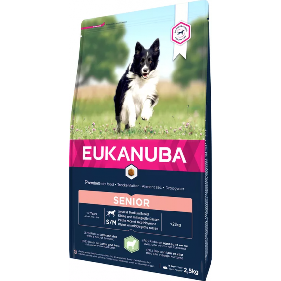 Mature & Senior SMALL MEDIUM Agneau & Riz - Eukanuba