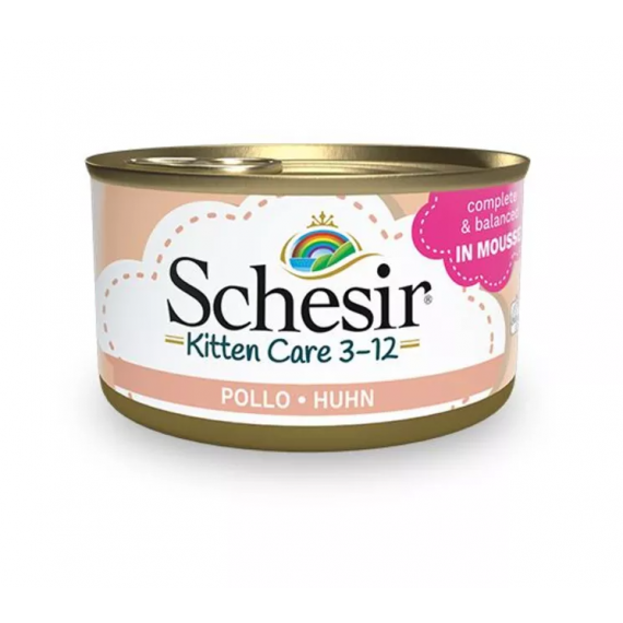 Mousse Kitten Care au poulet - Schesir