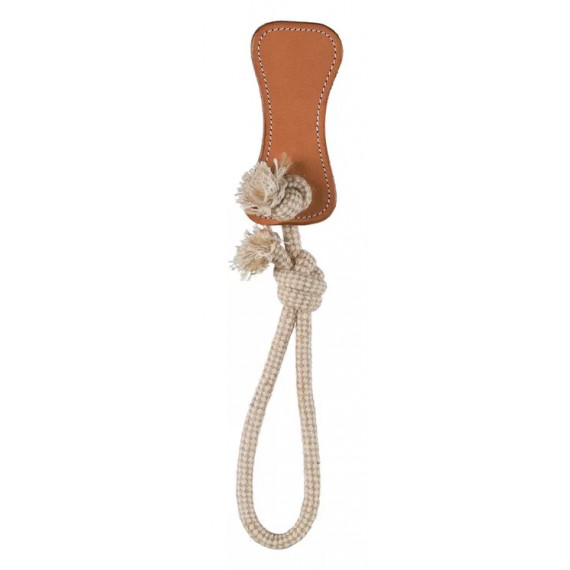 Os sur corde en cuir - Trixie