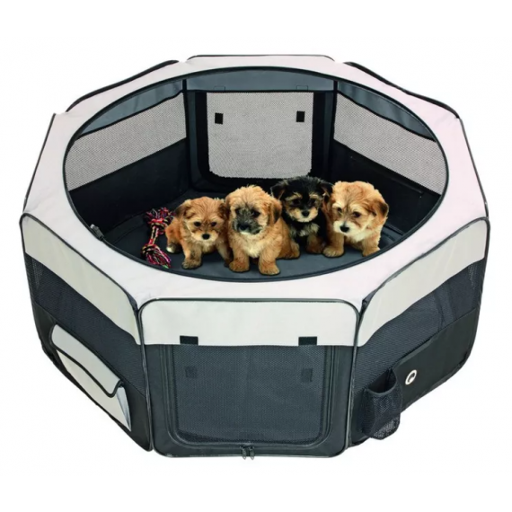 Parc à chiots (ou petits animaux) "Smart Top Lounge" - Flamingo Pet Products