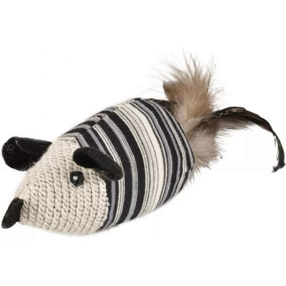 Peluche pour chat "Pirin" rat noir - Flamingo Pet Products