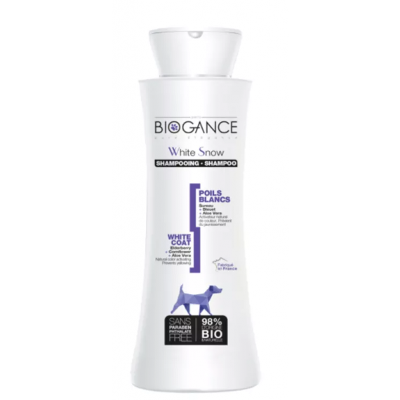 Shampoing Poils blancs 250 ml - Biogance