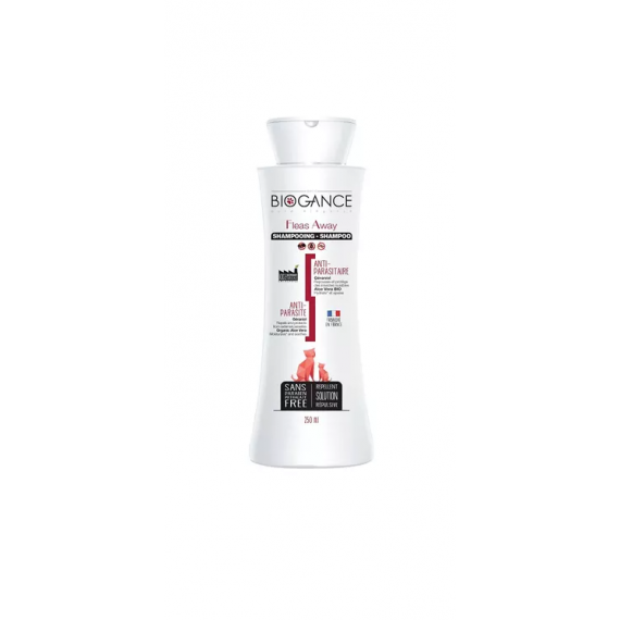 Shampoing pour chat Fleas Away 250 ml - Biogance