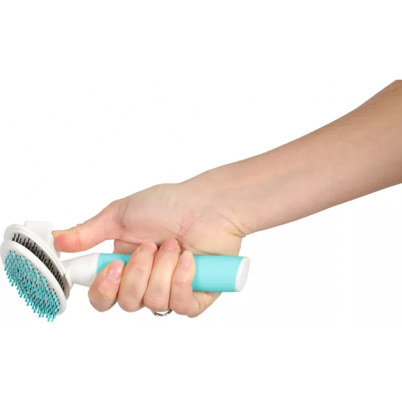 Slicker doux rétractable pour chiot - Anah