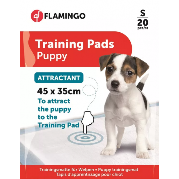 Tapis éducateur "Attractant" x 20 - Flamingo Pet Products